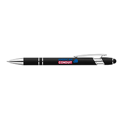 AMERICAN CONDUIT SOFT TOUCH METAL BALLPOINT PEN